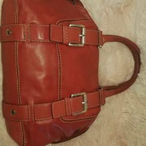 Michael kors red handbag